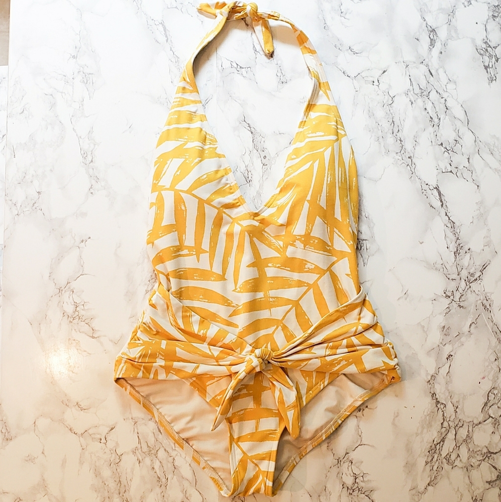 💛Yellow One Piece Bathing Suit💛